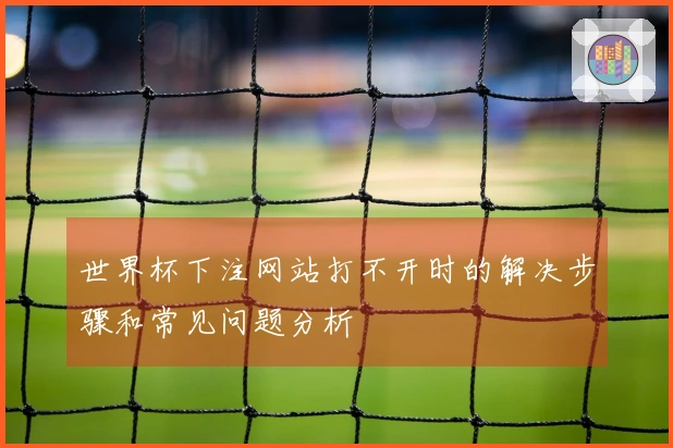 世界杯下注网站打不开时的解决步骤和常见问题分析